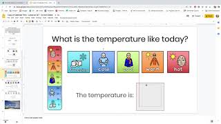 Morning Meeting / Calendar Time for Special Education on Google Slides™