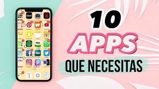 LAS 10 MEJORES APLICACIONES QUE NECESITAS EN TU CELULAR ♥ Jimena Aguilar