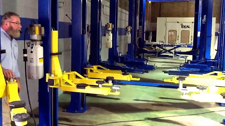 TP9KACX 2 post lift - Premium features at an affordable price