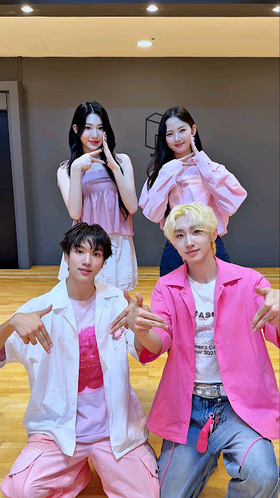 🐣🦊#Pump_It_Up with #JiWoo & #Xinyu nim! #BOYSTORY #tripleS #ZEYU #MINGRUI #Pump_It_Up_challenge
