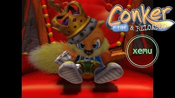 XEMU 0.4.0 | Conker Live & Reloaded HD | Xbox Emulator Gameplay