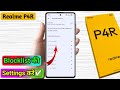 how to delete blacklist number in realme p4r | realme p4r blacklist setting 