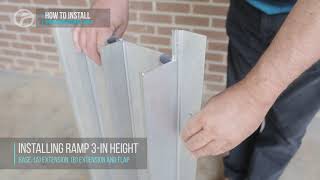how to install Wheelchair Entrance Ramp | Tutorial Video