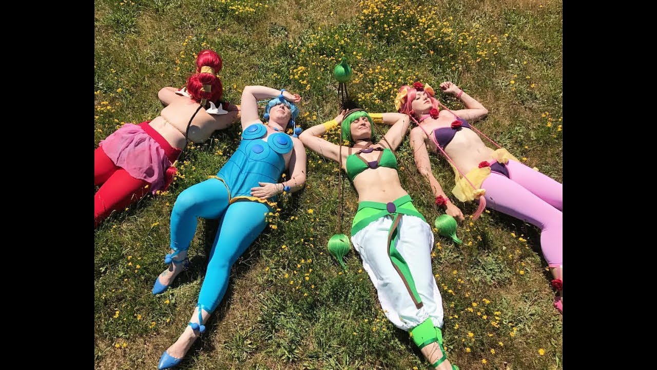 Amazoness Quartet In Real Life Sailor Moon Youtube