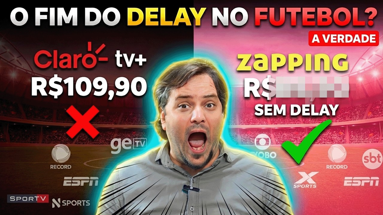 TROQUEI A CLARO TV PELA ZAPPING? Testei o 