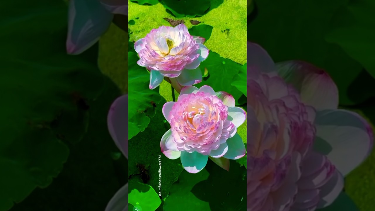 “Beautiful Lotus Flowers 🌸 | Relaxing Nature Video 4K”