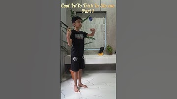 Cool YoYo Trick In Slo-mo pt.1🪀 #yoyo #tricks #viral #trending