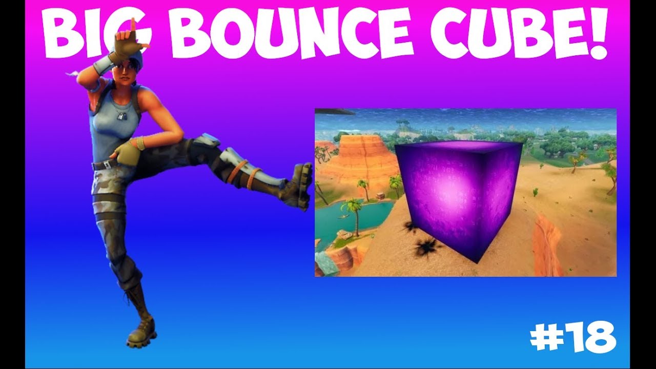 *FIRST EVER* BOUNCE CUBE ARENA! - Fortnite Funny Fails and WTF Moments! #18