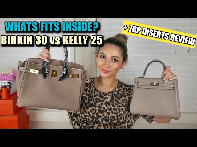 BAG COMPARISON: KELLY 32 VS. BIRKIN 30