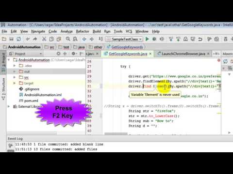 How to go to next error in Intellij IDEA