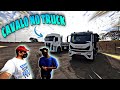 CAVALINHO NO TRUCK , CAIU EM DOIS GOLPES DIFERENTES 😔