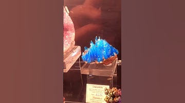 Toxic Crystals And Minerals Part 1: Chalcanthite  #gems #crystals #rocks #nature #science #tacobell