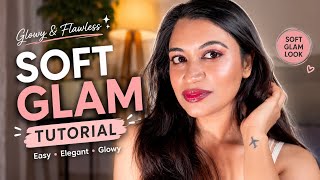     Soft Glam Makeup Tutorial | Glowy Party Makeup  screenshot 5