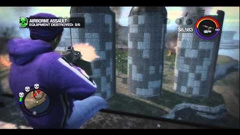 Saints Row 2-Sons of Samedi-Mission 3-Airbourne Assault
