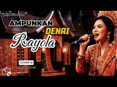 Ampunkan Denai – Rayola (Cover AI) | Slow Pop Minang Penuh Raso