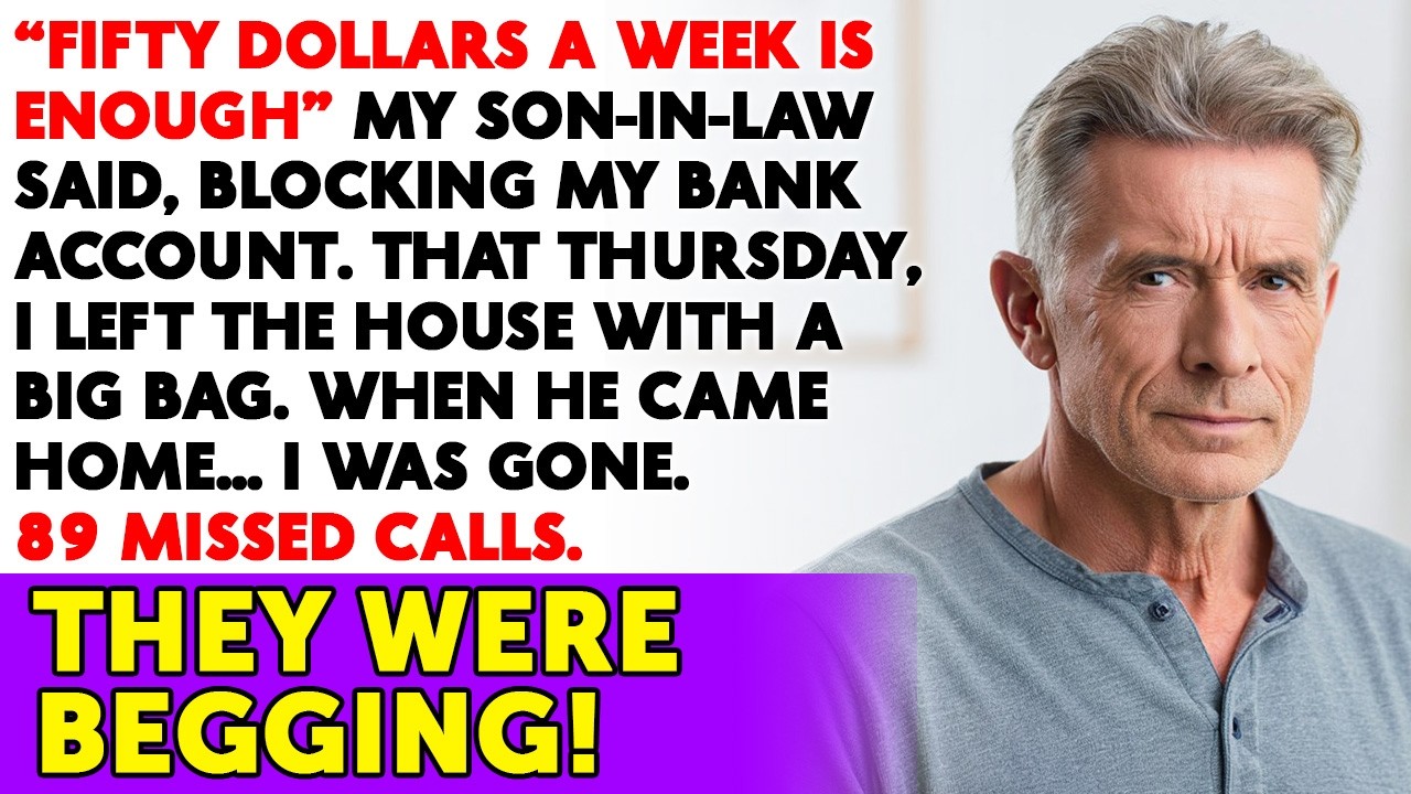 My SIL Said "Fifty Bucks A Week Is Plenty" While Seizing My Pension...