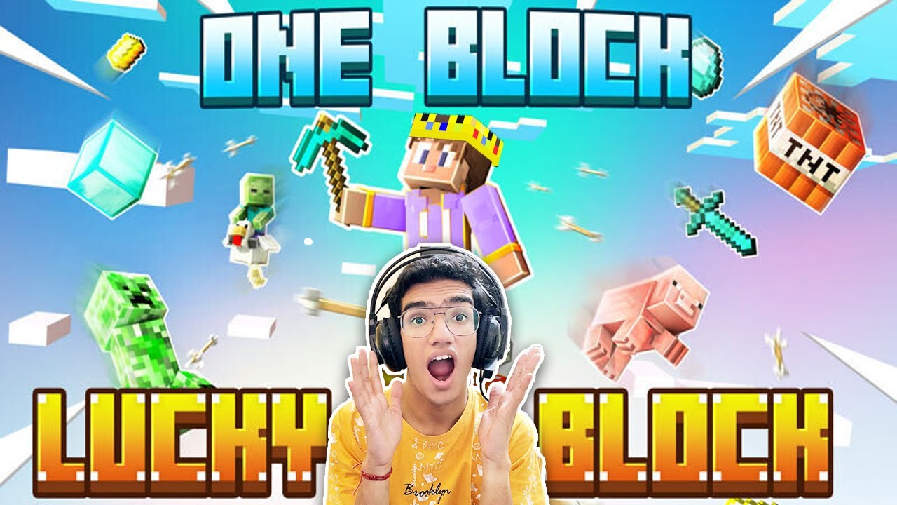 100 days in ONE LUCKY BLOCK (GONE WRONG !!!) | Lucky Block | Funny | Hindi | Minecraft | Samarth