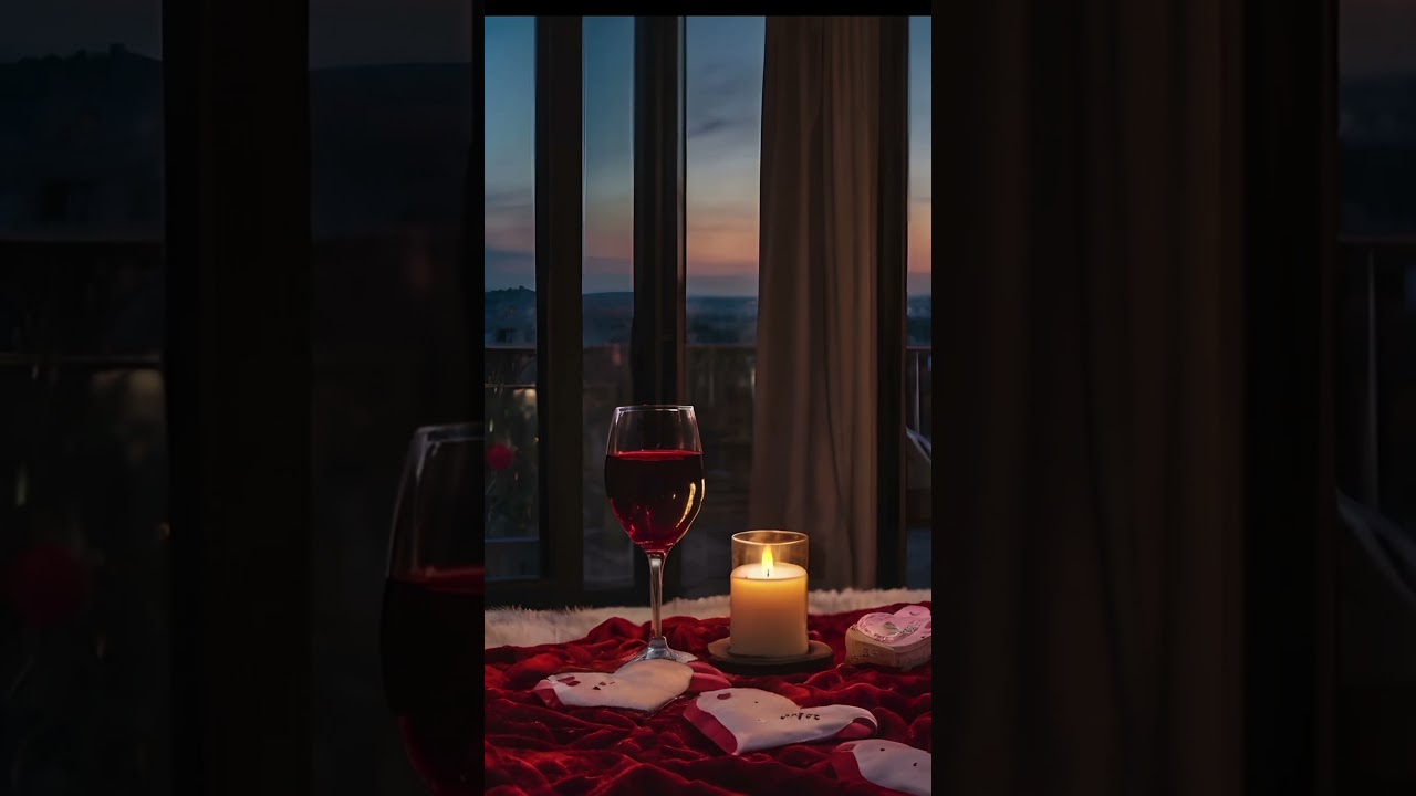 Romantic Paris Getaway: Cozy Fireplace, Jazz & Eiffel Tower Views | Valentine's Day Ambiance