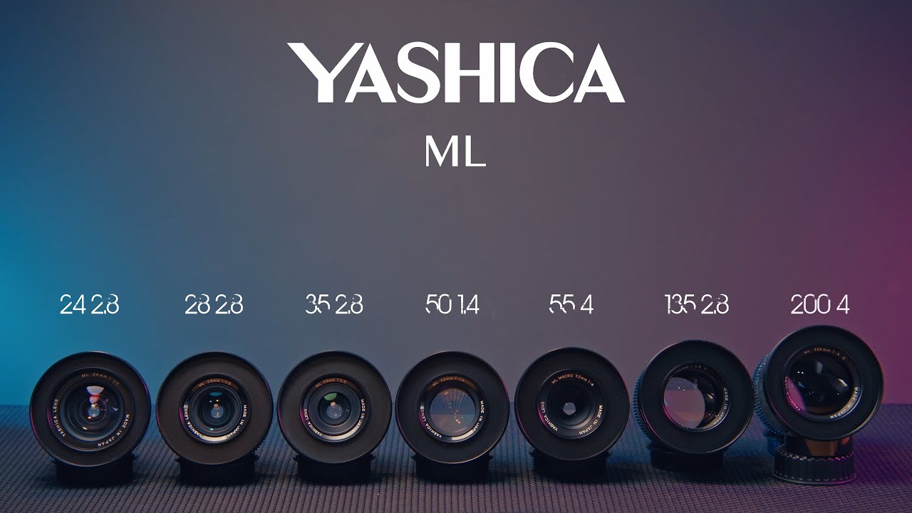 Yashica ML lens set Review and History. Budget Cine lens kit