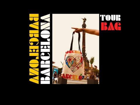 BARCELONA HEART - Tour Bag (by Arema Arega)