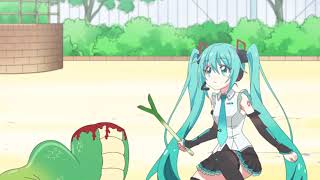 Tsun Tsun Hatsune Miku In Jashin-Chan Dropkick X