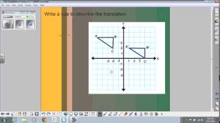 Geometry Translations & Vectors