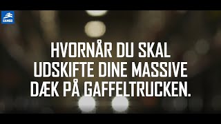 Hvornår skal gaffeltruckens dæk udskiftes: Massive dæk