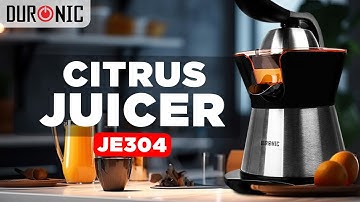 Electric Citrus Juicer | Make Zesty Grapefruit Juice At Home | Fruit Presser | Duronic JE304 Juicer