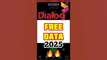 How to take Dialog Free data in 2025 | නොමිලේ ⁣Data දිනාගමු 2025 | Sinhala