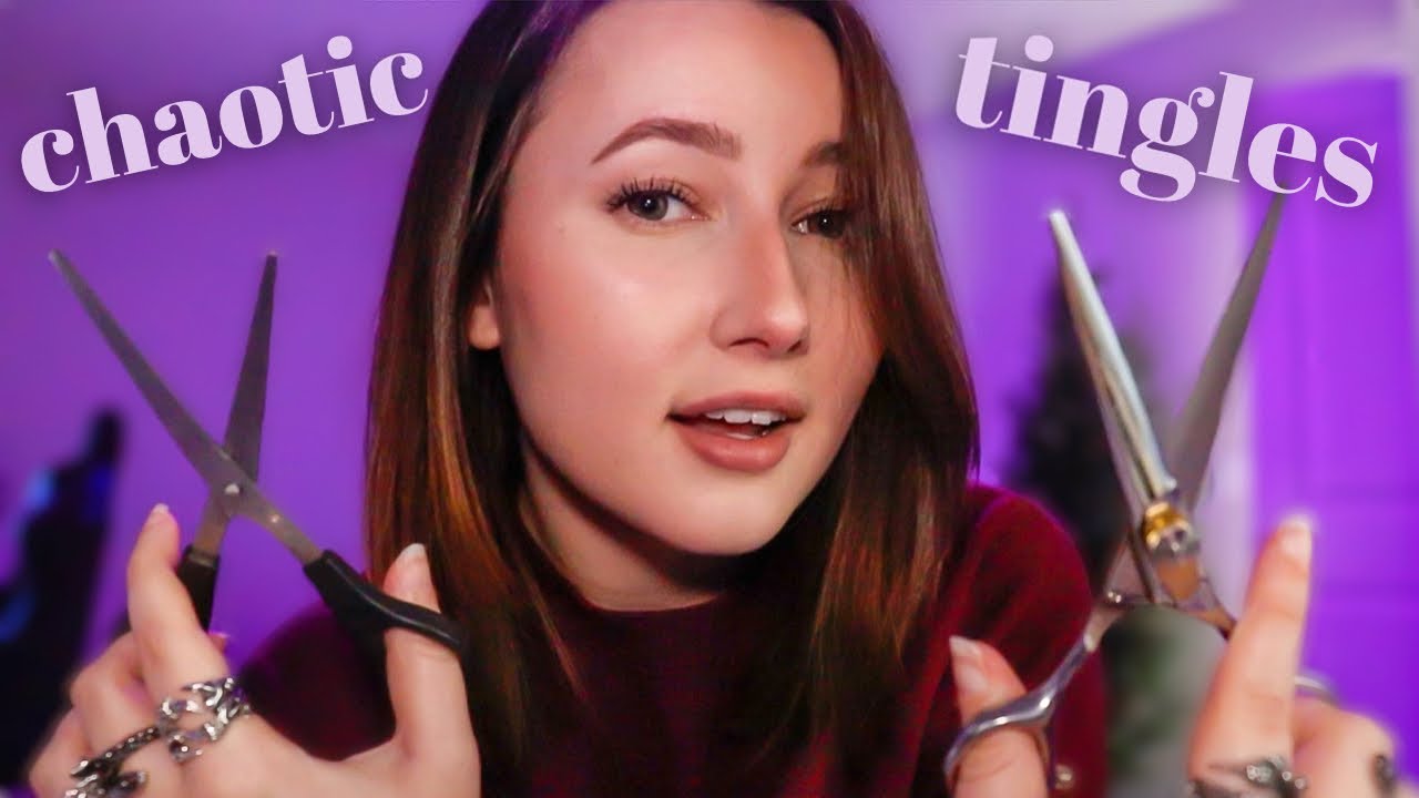 ASMR | Unpredictable & TINGLYYY Haircut 💇‍♀️ | Snip Snip Cut Cut ✂️