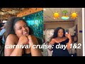 carnival cruise vlog: first time on a cruise!!