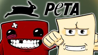 PETA's Meat Boy Rip-off - Super Tofu Boy! screenshot 4