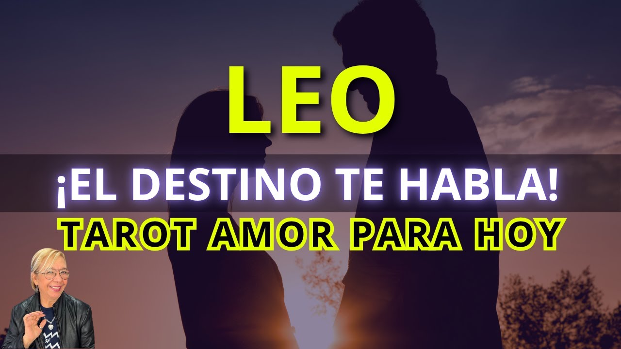 LEO! NO PUEDE SOLTARTE, PERO TAMPOCO QUIERE HACERLO! ERES SU VERDAD ...
