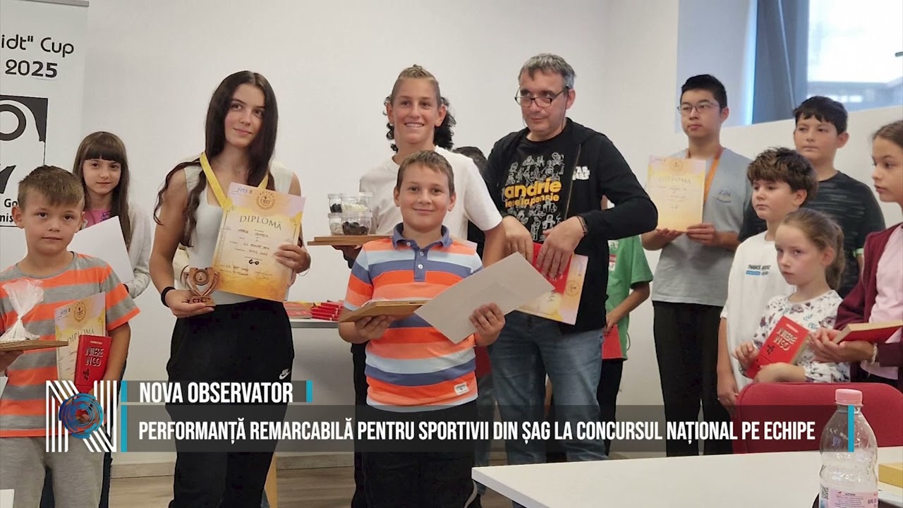 Performanță remarcabilă pentru sportivii din Șag la Concursul Național pe Echipe 