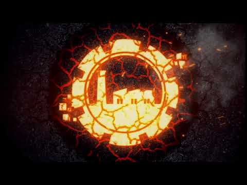 Burning logo using particles and displacement map