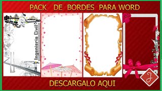 Marcos para Word【DESCARGAR GRATIS】