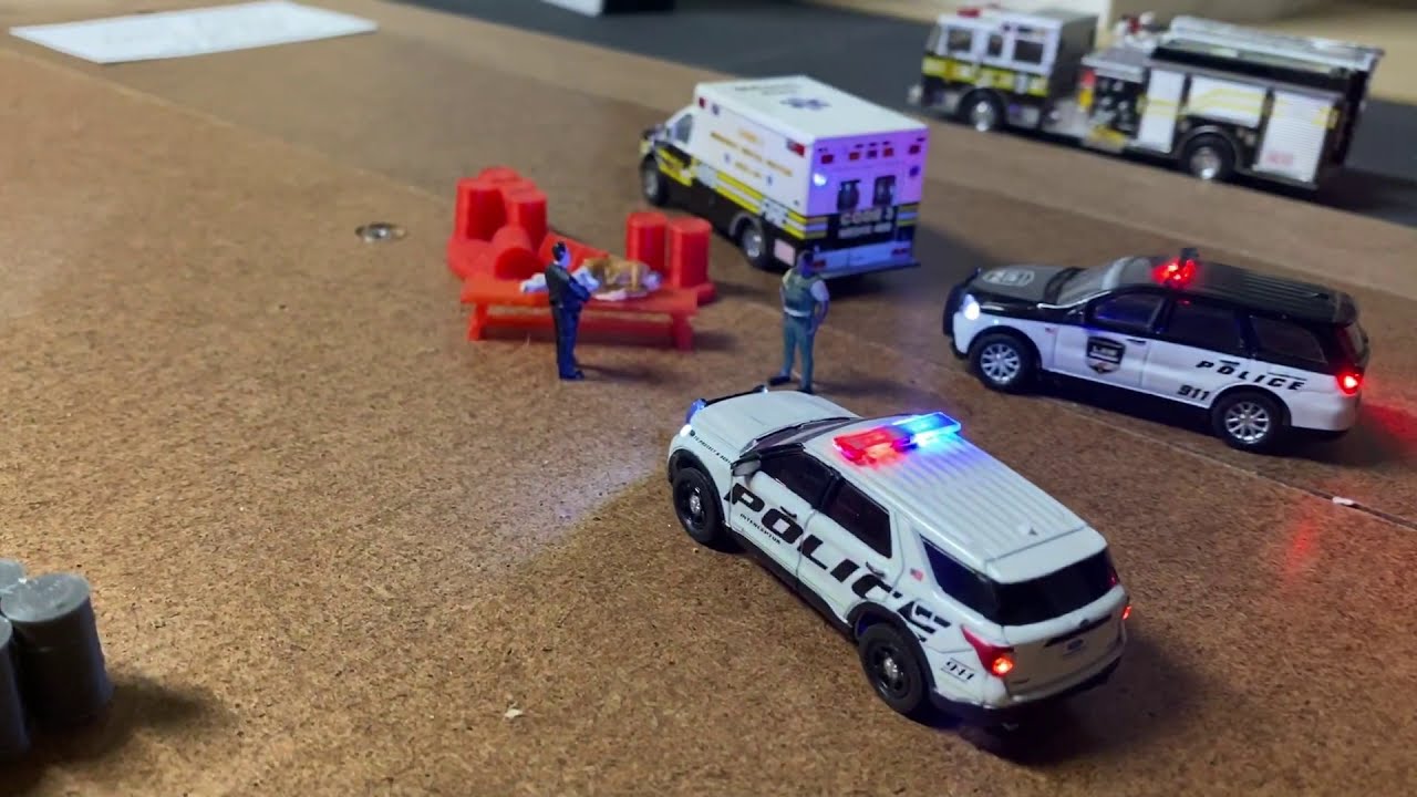 A Small City Village. Part 2 1 64 scale Huge diorama. Diecast YouTube