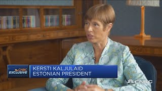 99 percent of Estonia's public services are online | Squawk Box Europe