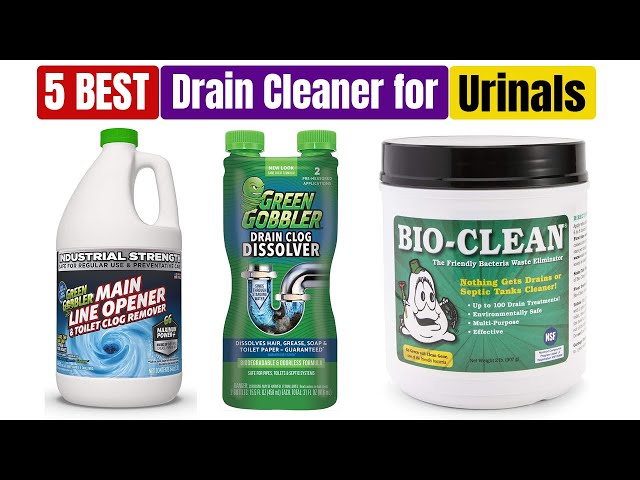 Best Drain Cleaner for Urinals of 2023 [Updated] 