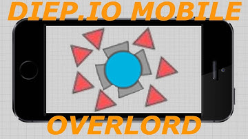 DIEP.IO MOBILE VERSION | Overlord & Overseer Gameplay