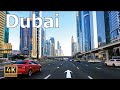 Dubai 2024  driving tour in 4k