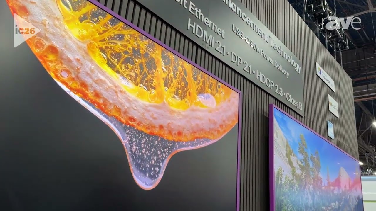 InfoComm 2026: Planar Shows 21by9 Series 5K Immersive Display with Quantum Dot Mini-LED  Backlight