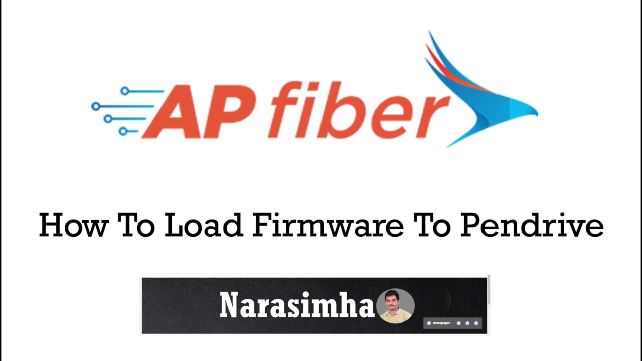 How to load APSFL firmware to pendrive - YouTube