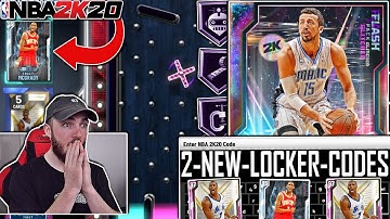 2 FREE *NEW* LOCKER CODES 2K20 + GLITCHED GALAXY OPAL HEDO TURKOGLU TTO GAMEPLAY! (NBA 2K20)