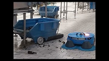 Industrial Autonomous Sweeper - K900 Wet Environment