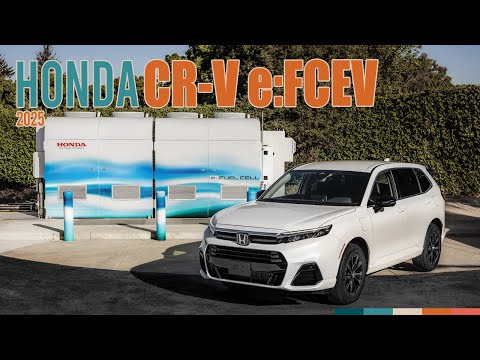 2025 Honda CR-V e:FCEV: America's First Plug-in Hydrogen Fuel Cell SUV - YouTube