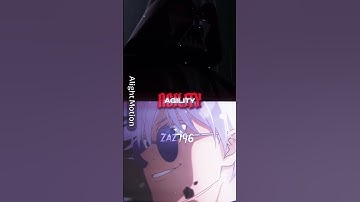 Darth Vader Vs Satoru Gojo #jujutsukaisen #starwars #darthvader #whoisstrongest #edit