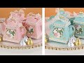 28592NA 28592PK Tea Time Whimsy Teapot Favor Box (Set of 24) Pink or Blue | Kate Aspen