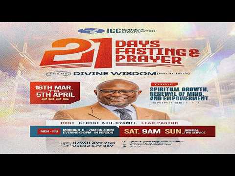 21 DAYS FASTING & PRAYERS DAY 8 23RD MARCH, 2026