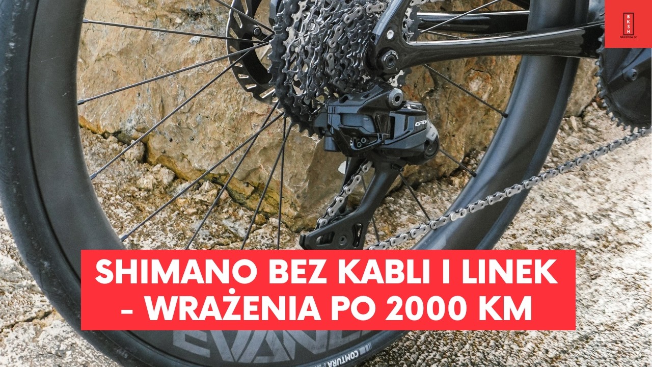 Pierwsze bezprzewodowe Shimano - plusy i minusy nowego Shimano GRX Di2 po 2000 km